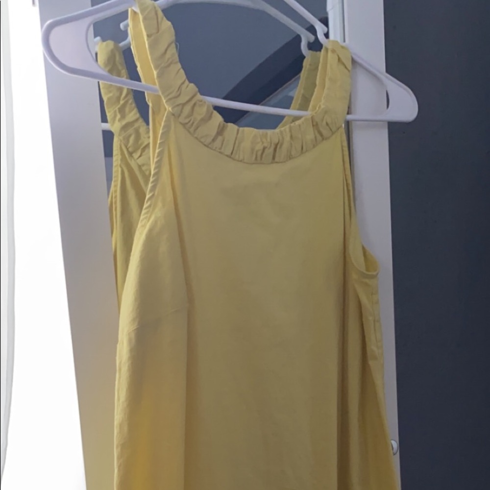 yellow summer dress